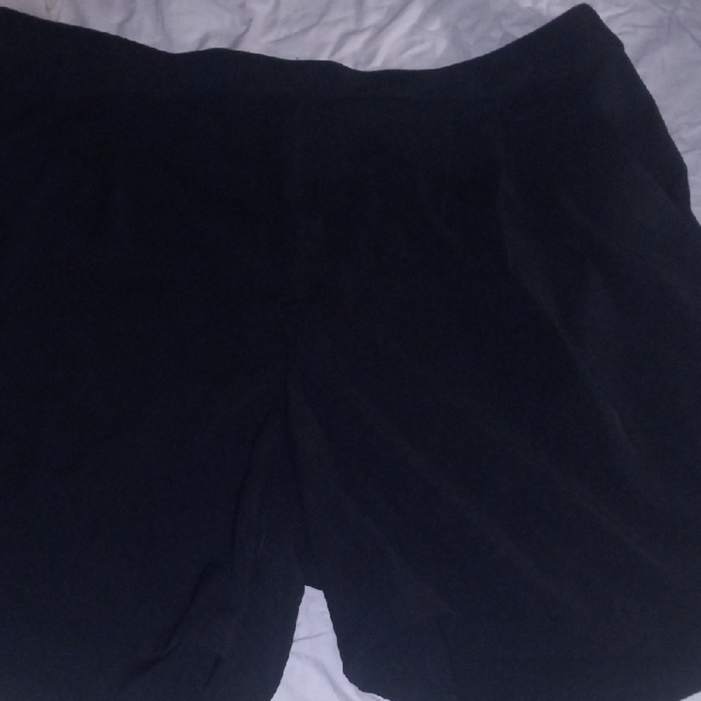 Women's Black A- line Shorts NWT